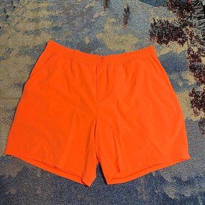 Lululemon Pace Breaker Linerless 7" XXL highlight orange